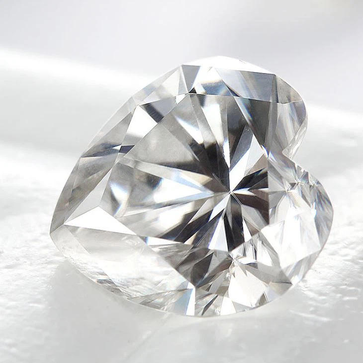 Heart Cut Loose Moissanite D/E/F/G/H Color
