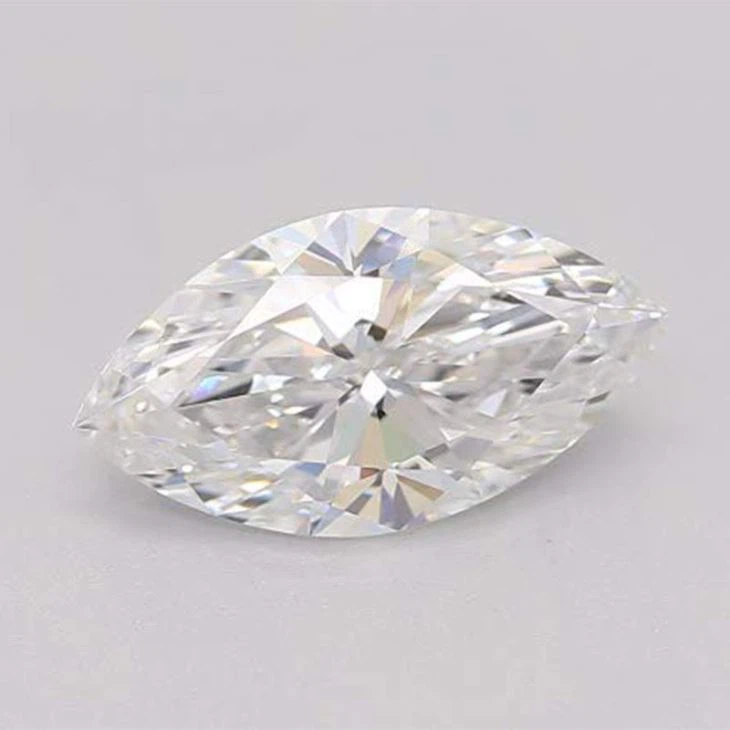 Loose Moissanite Stone Marquise Cut VVS1 Clear White