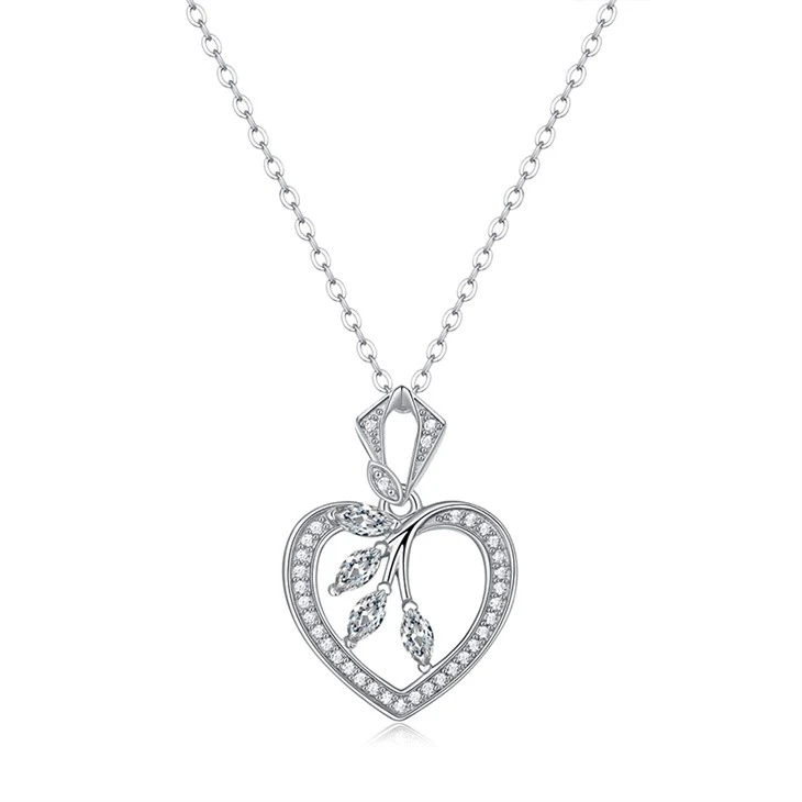 S925 Silver VVS Moissanite Pendants