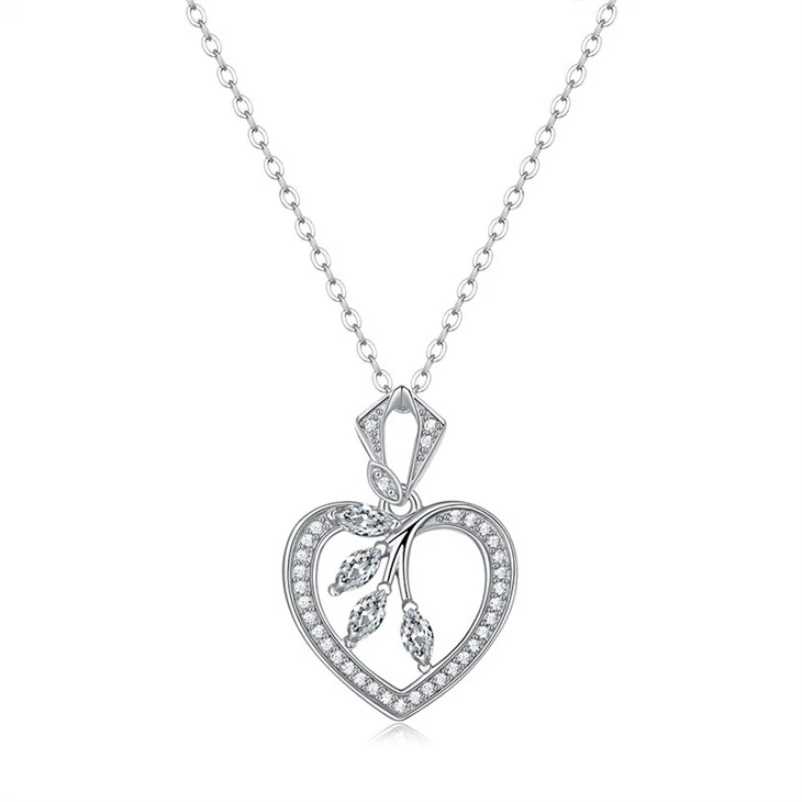 S925 Sterling Silver Vvs Moissanite Pendants