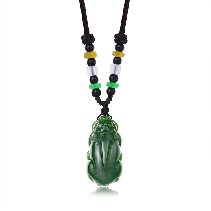 Wholesale Wealth Green Jade Pendants
