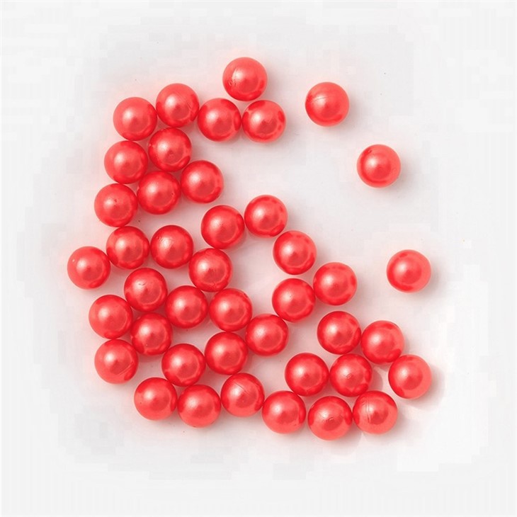 ABS Plastic Pearl Beads Wholesale Pink 3mm-10mm Round Beads Loose Pearls