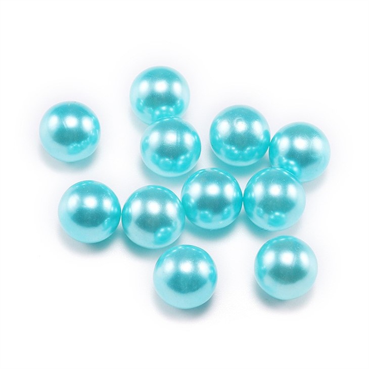 ABS Plastic Pearl Beads Wholesale Pink 3mm-10mm Round Beads Loose Pearls